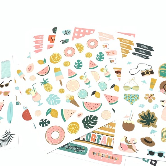 Colorful Planner Sticker Set - Picture 4 of 5